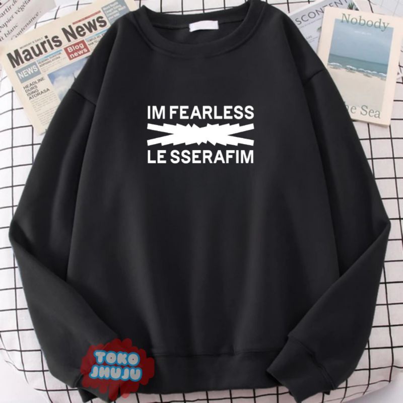 Sweater Wanita LeSserafim Im Fearless