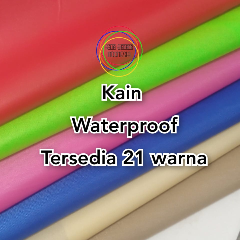 Kain Dalaman Tas PVC polos 40 cm x 75 cm Tersedia 21 Warna.