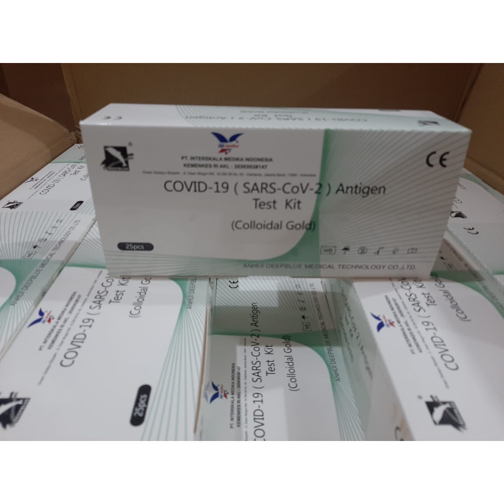 Jual JAMIN ORI !! ANHUI ANTIGEN TEST KIT DEEPBLUE 1 STICK (ED 2023