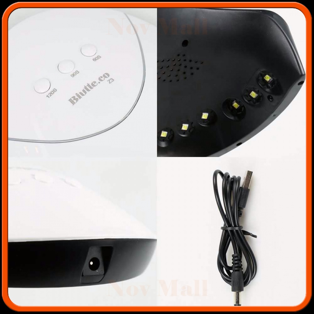 Pengering Kutek Kuku Smart UV LED Nail Dryer 36W -BY701