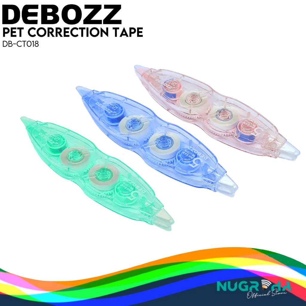

CORRECTION TAPE TIPEX TIP X KERTAS DEBOZZ CT-018