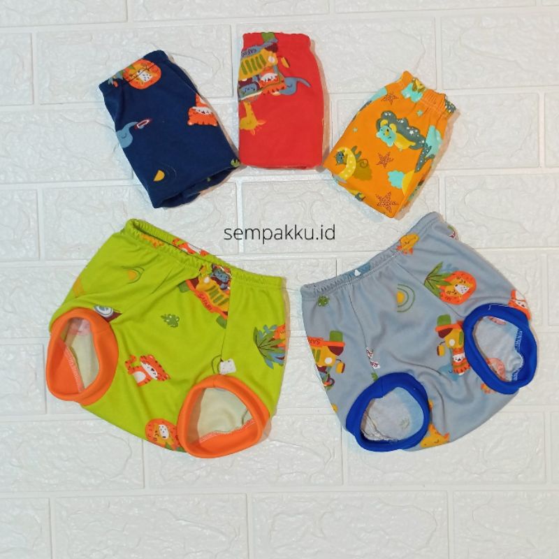 6 Pcs Celana Pop / Celana Kodok Anak Bahan Katun Premium