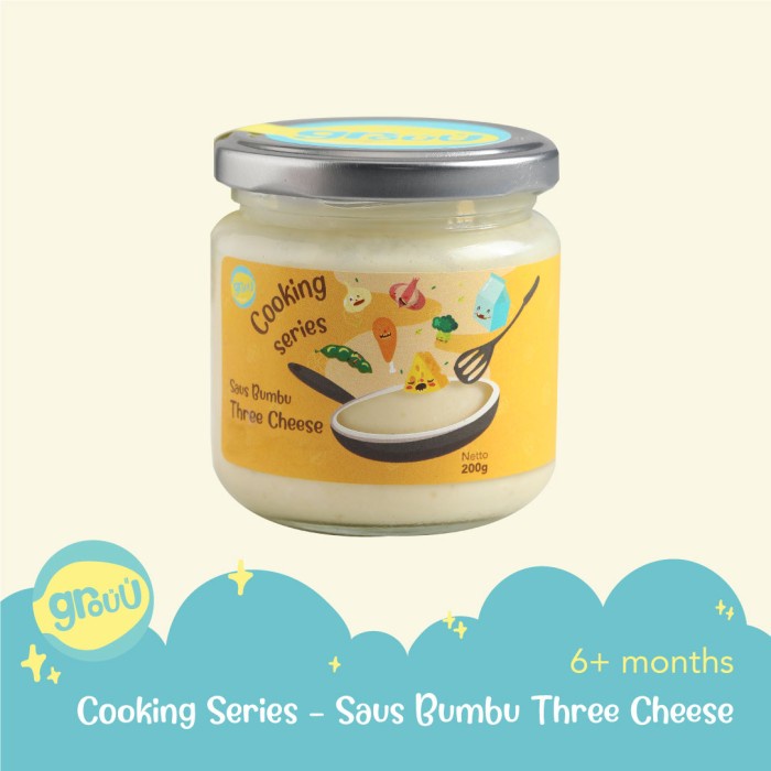 

GROUU COOKING SAUCE - THREE CHEESE