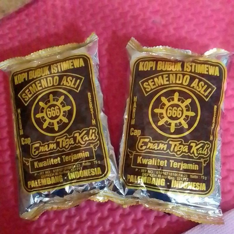

~~√√ Kopi Cap 666 Sedang (75 Gr)**~~`