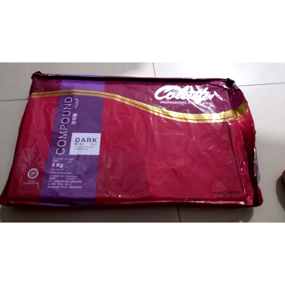 COLATTA Dark Compound 5 kg Coklat Batang Chocolate
