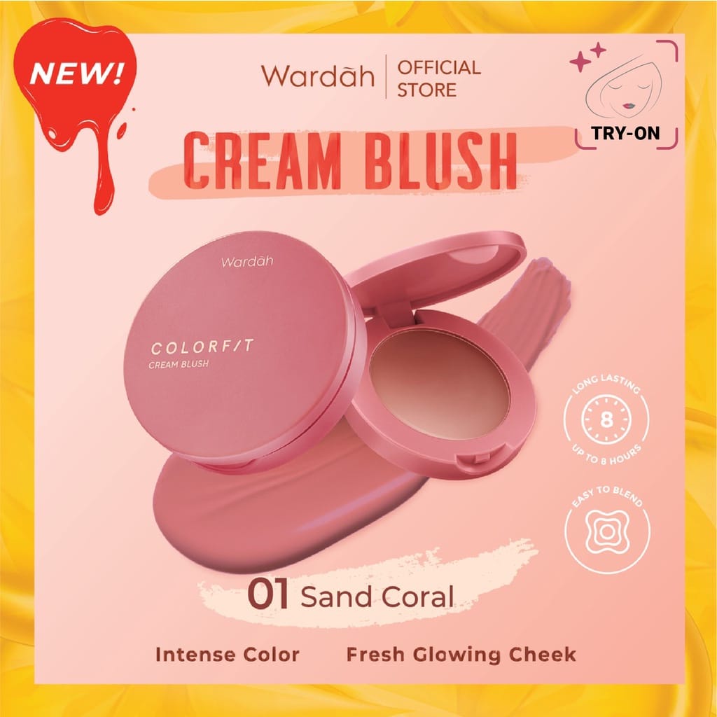 Wardah Colorfit Cream Blush