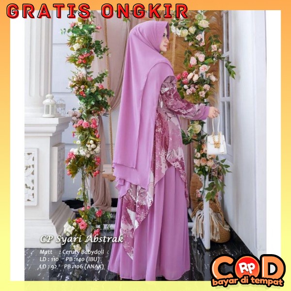 Baju Wanita Muslimah Terbaru 2023 Gms Bonus Hijab Syar'I Gmis Syarii Wanita Muslimah Gamis Syari Imp