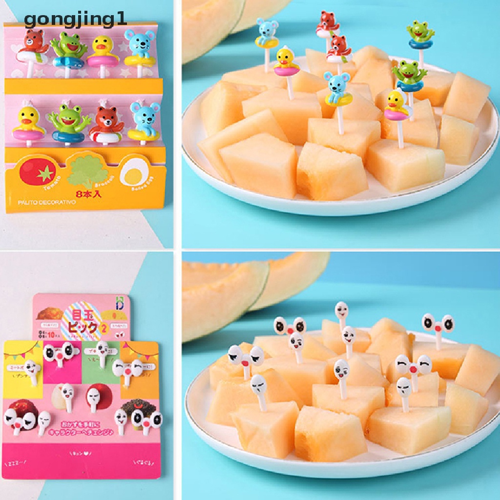 Ggg Garpu Buah / Sayur / Bento Mini Lucu Untuk Anak