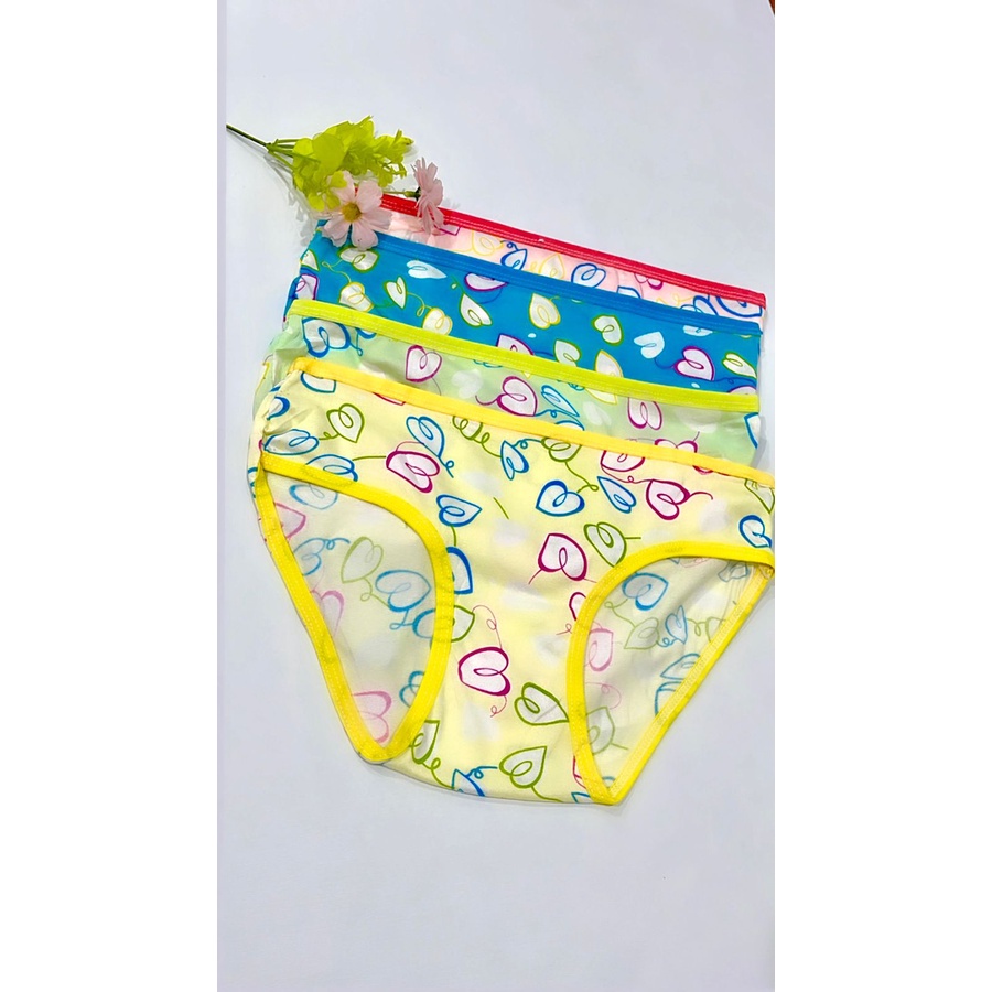 Rx Fashion - (5 PCS) Undies celana dalam wanita polos Cyeber / Rosy Sablon / Rosy Bordir / Motif Buah / Motif Hewan size M,L,XL,XXL Cd Cyber Girl - BD