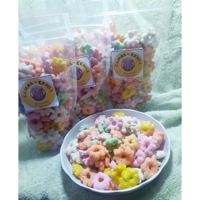 snack sakura warna / snack riri / snack jadul