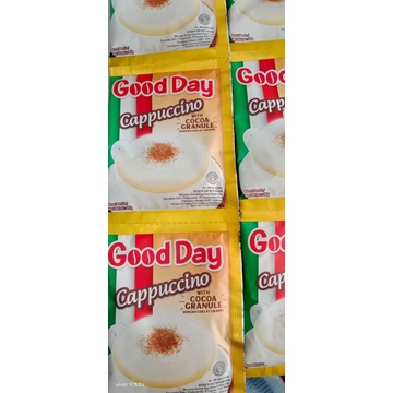 

Good Day Cappucino 10sachet/renceng