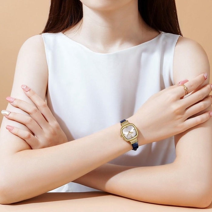 Jims Honey Jam 8012 Jam Tangan Wanita (Free Box dan Baterai) Casual Import