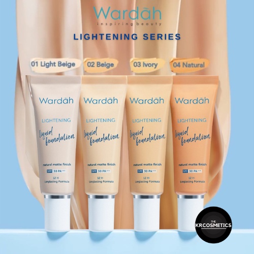 Wardah Lightening Liquid Foundation 25 ml