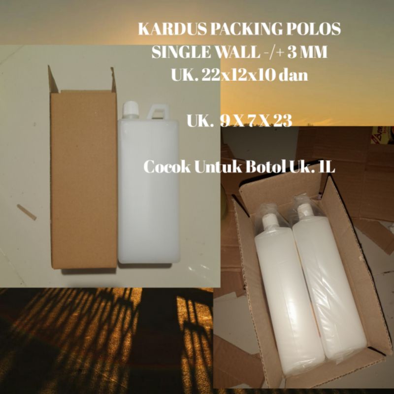 

PROMO KARDUS PACKING UKURAN TERTERA DI DESKRIPSI