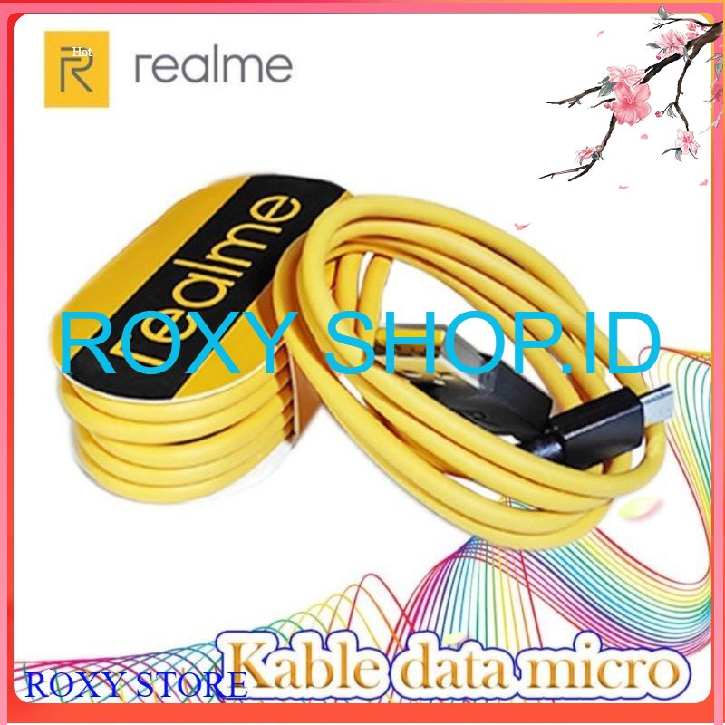 Kabel Data USB Micro Realme VOOC Copotan