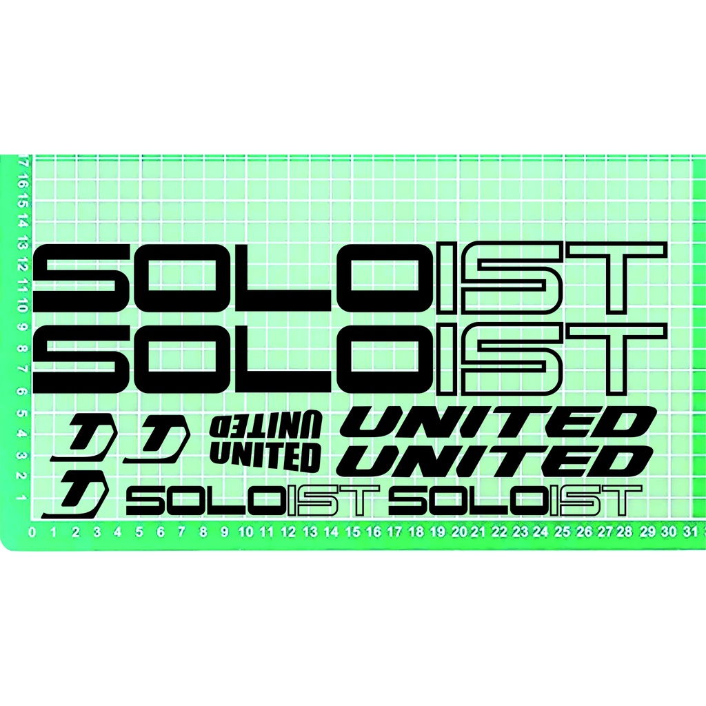 

cutting sticker sepeda united soloist