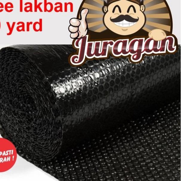 

Buble Bubble Wrap 2,4 kg MP roll 125 cm x 5000 cm - Bening/hitam - Juragan Bening