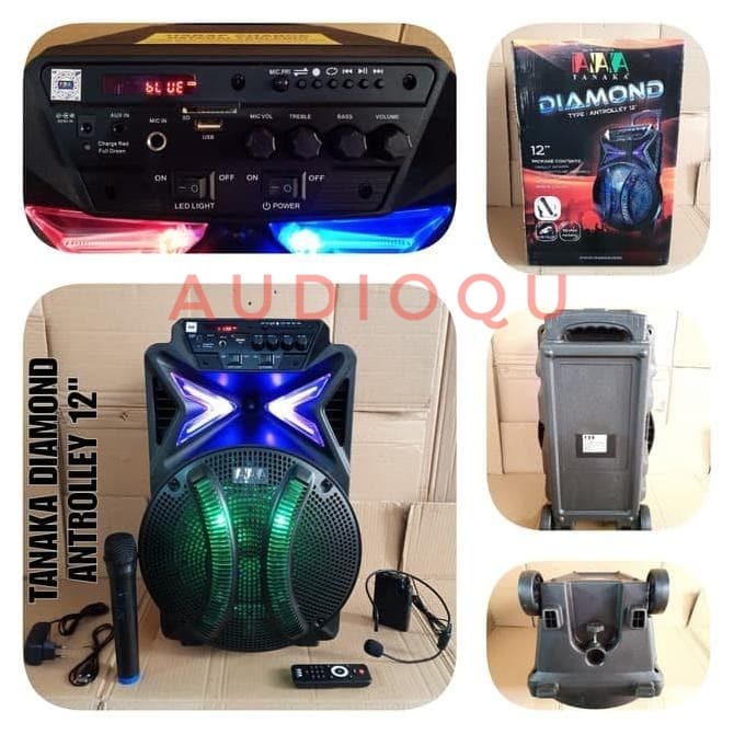 SPEAKER PORTABLE MEETING TANAKA AAA DIAMOND ANTROLLEY 12 ANTROLLEY12
