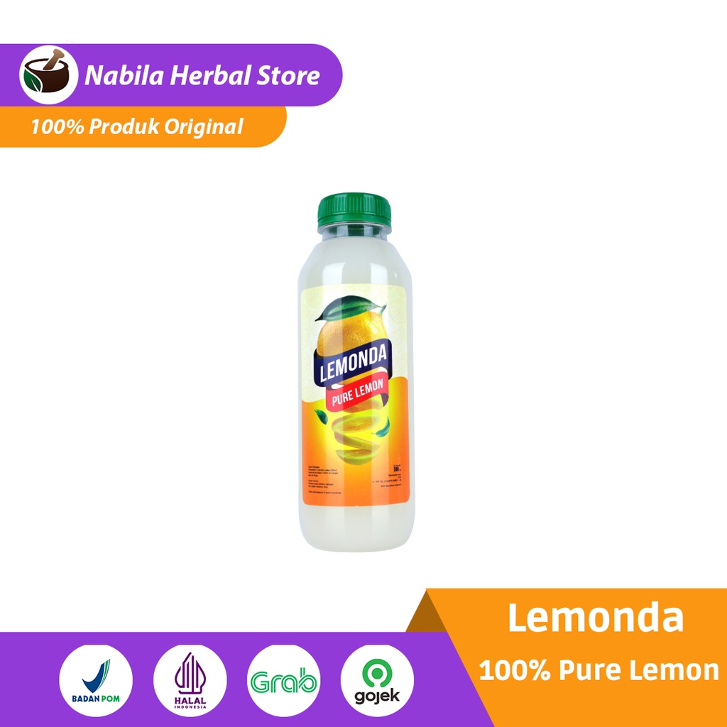 

Lemonda 100% Perasan Jeruk Lemon Asli