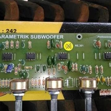 kit tone control stereo parametrik subwoofer