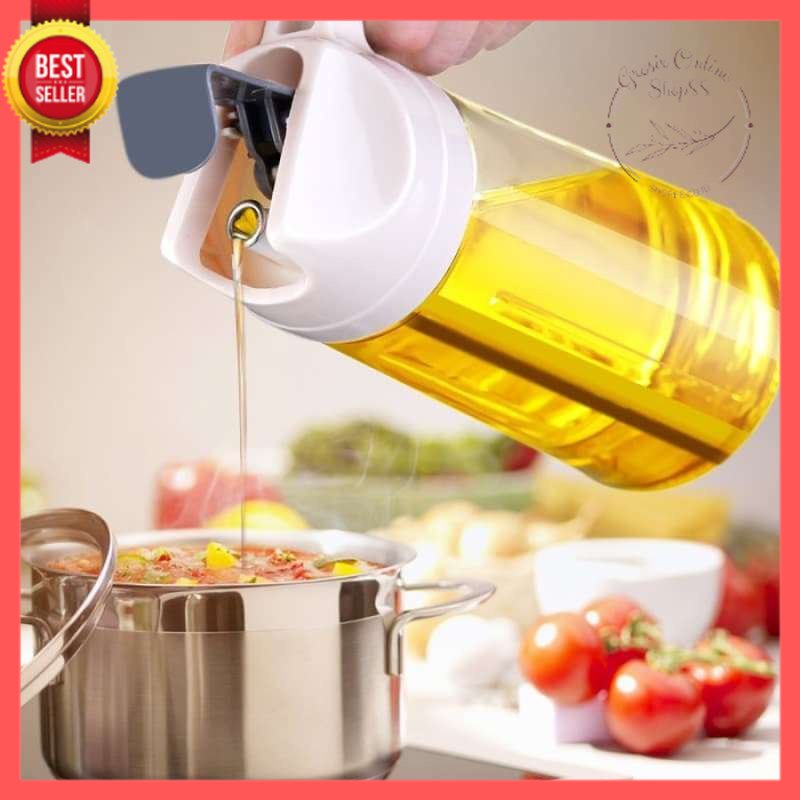 GOS - C307- Botol Kaca 630ML  Minyak / Botol Minyak Kaca Kapasitas 630ml / Botol Kaca Kecap Cuka