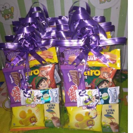 

pake Snack ulang tahun pita/parsel anak lebaran