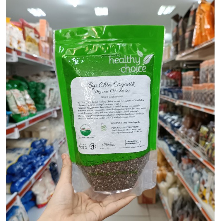 

Biji Chia Organik / Chia Seeds Organic 500g