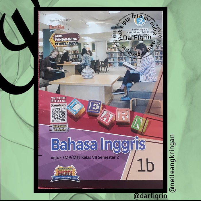 LKS Bahasa Inggris Kelas 7 8 9 Semester 2 SMP/MTs K13 Rev 2018 HOTS-Kartika-Rannisa