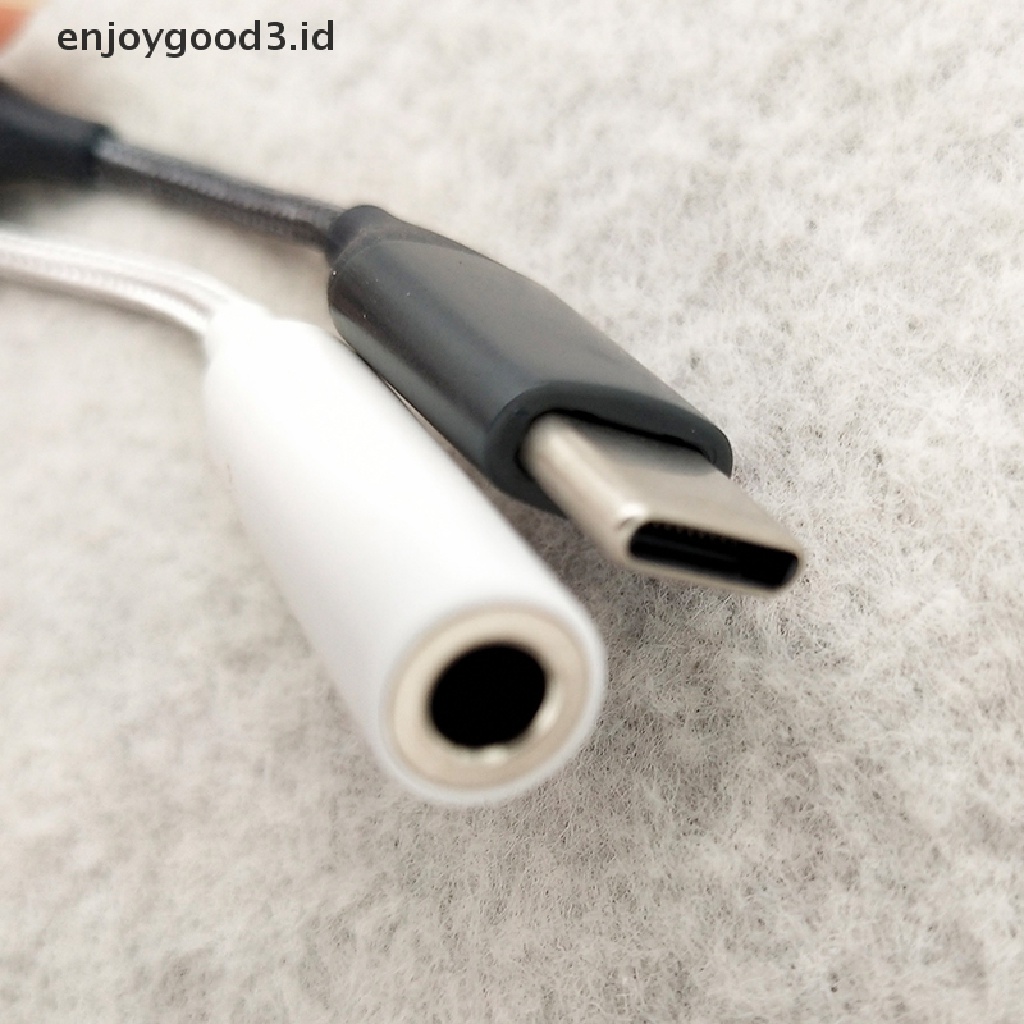 Kabel Adapter Audio Aux USB Tipe C 3.5mm Untuk Headphone