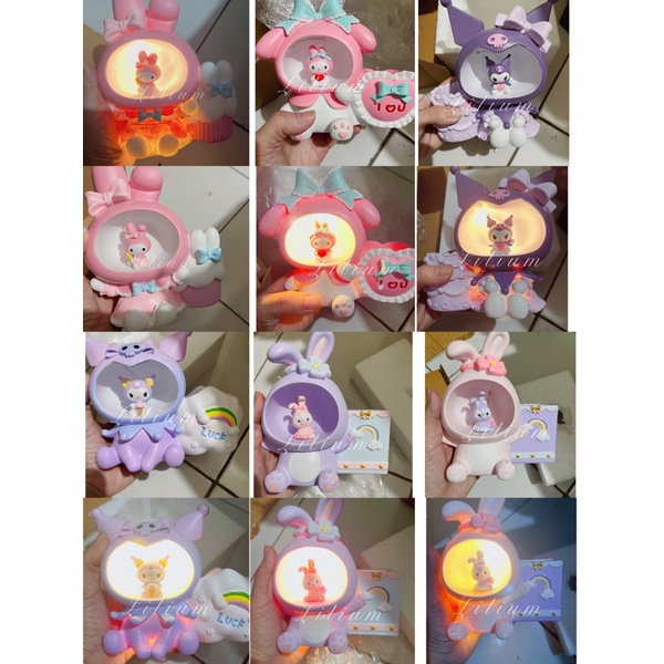 Lampu hias tempat pen sanrio Cinamoroll Melody Kuromi Stella LB032 LB033 LB034 LB035 dekorasi rumah souvenir