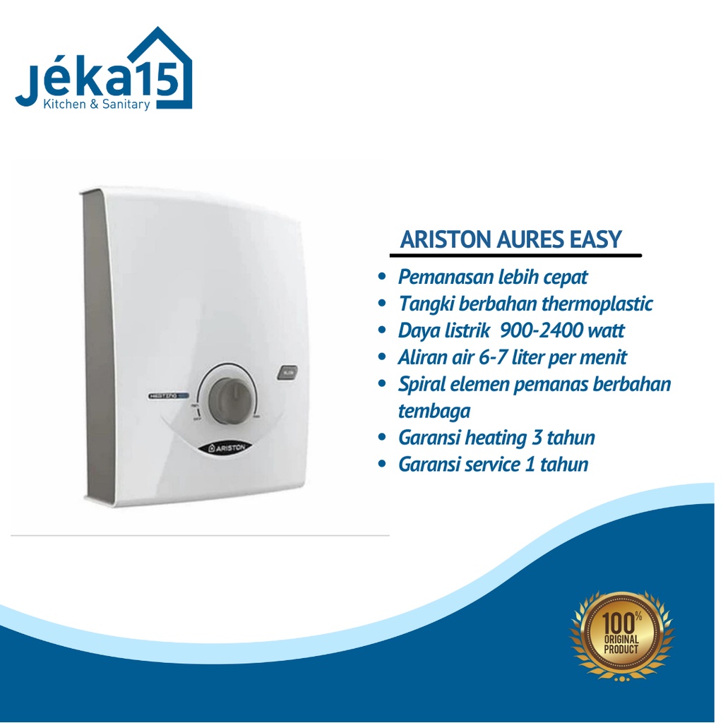WATER HEATER ARISTON AURES EASY