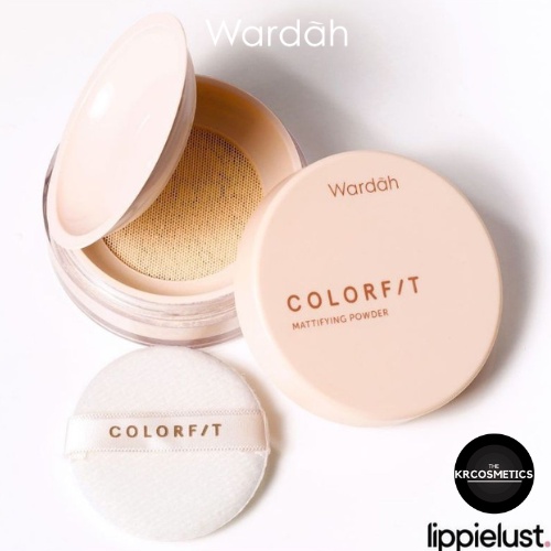 Wardah Colorfit Mattifying Powder - Bedak Tabur Dengan Oil Control Hingga 12 Jam dan Halus 15 gr