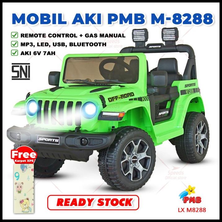 Promo Mainan Mobil Aki Anak Mainan Remote Control Jeep Offroad Speeds M8288