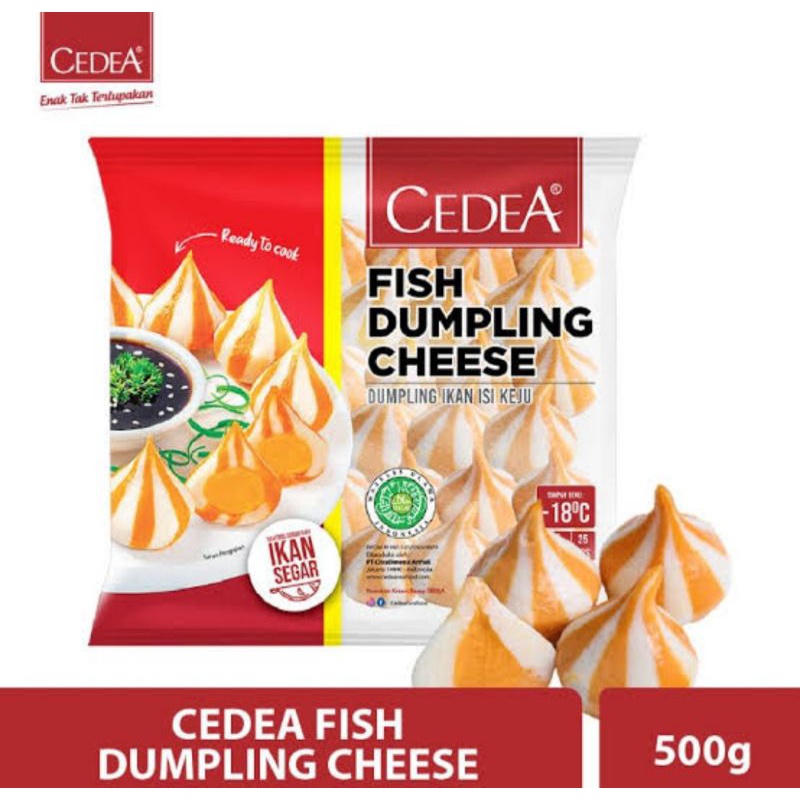 

CEDEA FISH DUMPLING CHEESE / CHICKEN 500g