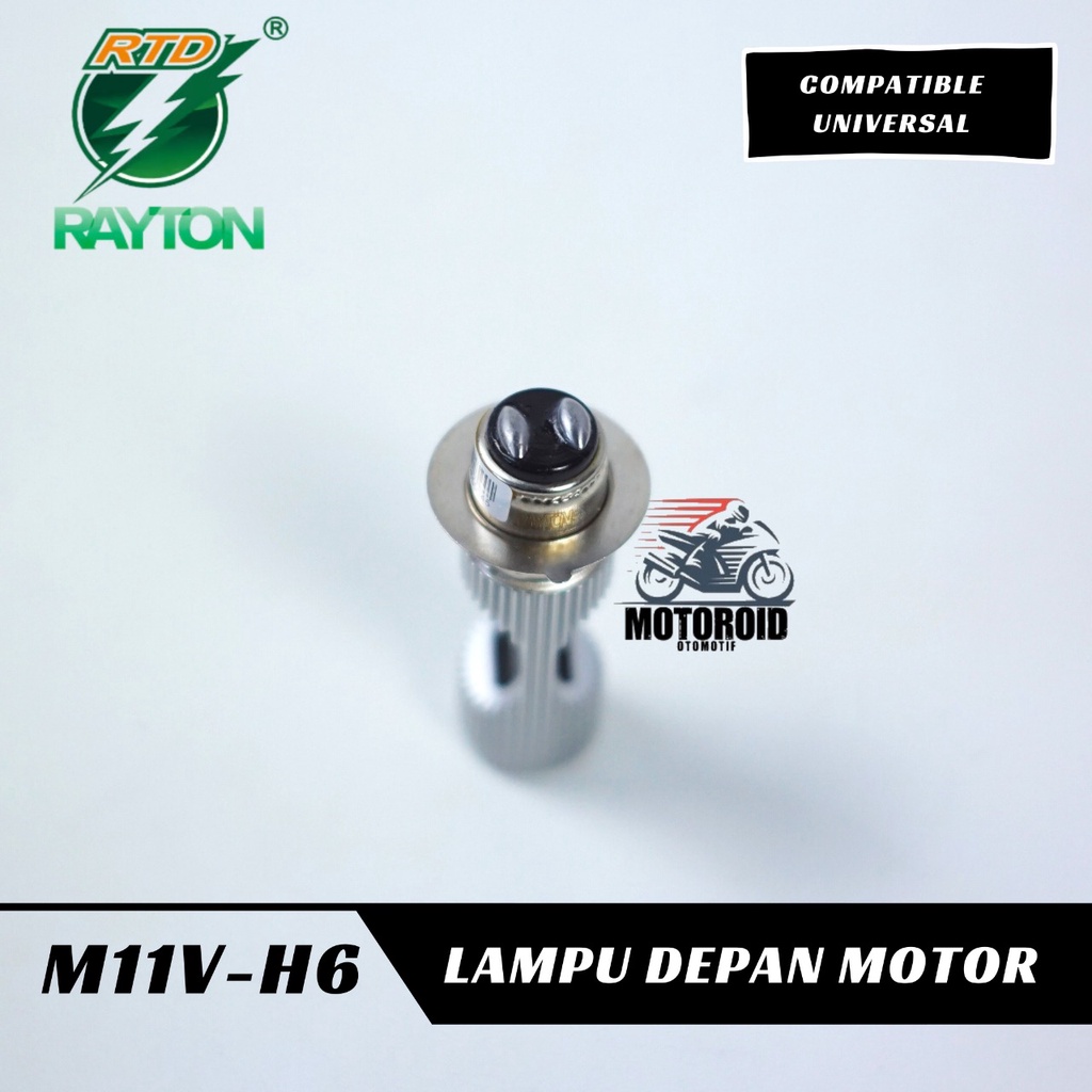 LAMPU RTD M11V-H6 8 MATA LED MOTOR BEBEK MATIC RAYTON Power 9W 8L