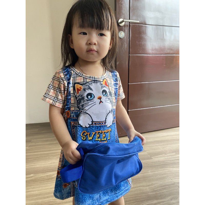 BAJU ANAK PEREMPUAN/DRESS ANAK PEREMPUAN LUCU/DRESS KARAKTER