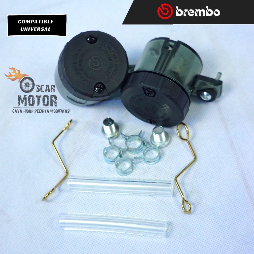 MASTER REM BREMB RCS 98 TABUNG BIG BREMB 2 TABUNG SET KIRI KANAN PCX NMAX XMAX ADV AEROX NEW UNIVERSAL   By Mega_Racing