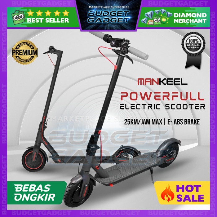 Electric Scooter / Skuter Elektrik Lightweight Metal / Otopet Listrik