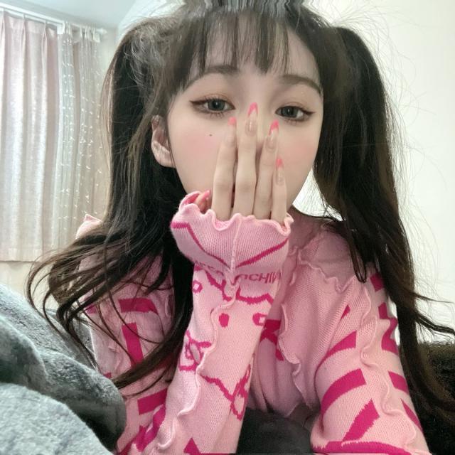 Red Mahasiswa ins Korea gaya Chic rajutan sweater wanita pendek kerah setengah tinggi kemeja bottoming lengan panjang gaya asing sweater ketat