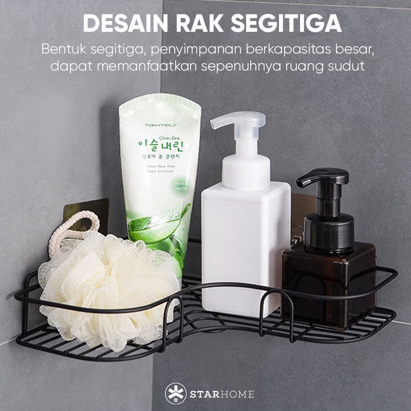 Rak Sudut Tempat Sabun Kamar Mandi Rak Sabun Kamar Mandi Gantungan Tempel Kamar Mandi Rak Bumbu Dapur Tempat Bumbu
