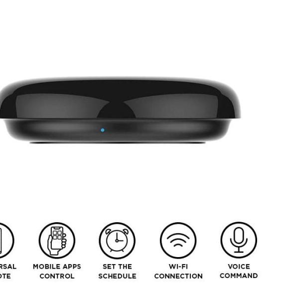 DEN Smart WiFi Universal IR Remote Blaster - Kontrol TV, AC dan IR