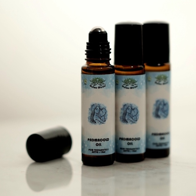 Padma Herbal Padmacold Roll on Batuk Pilek Bayi 10mL