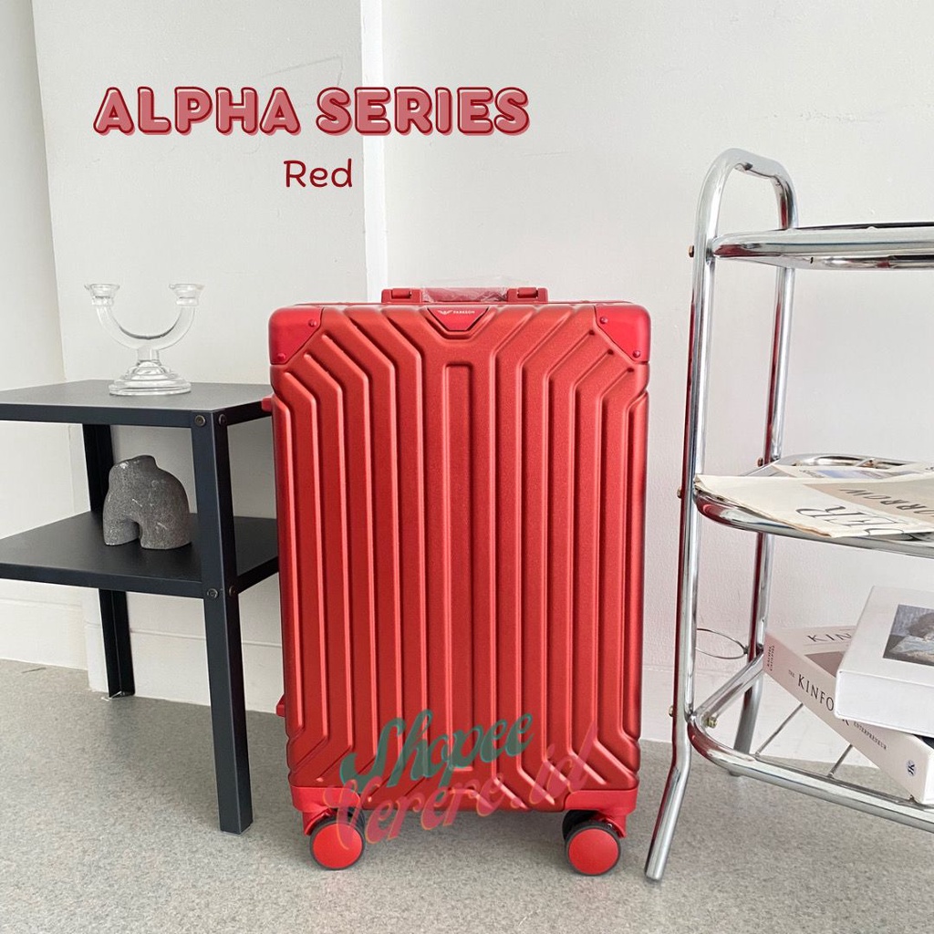 Koper Parkson ALPHA Series Cabin 20 Inch dan Koper Bagasi 24 Inch TSA Lock Frame Alumunium Suitcase