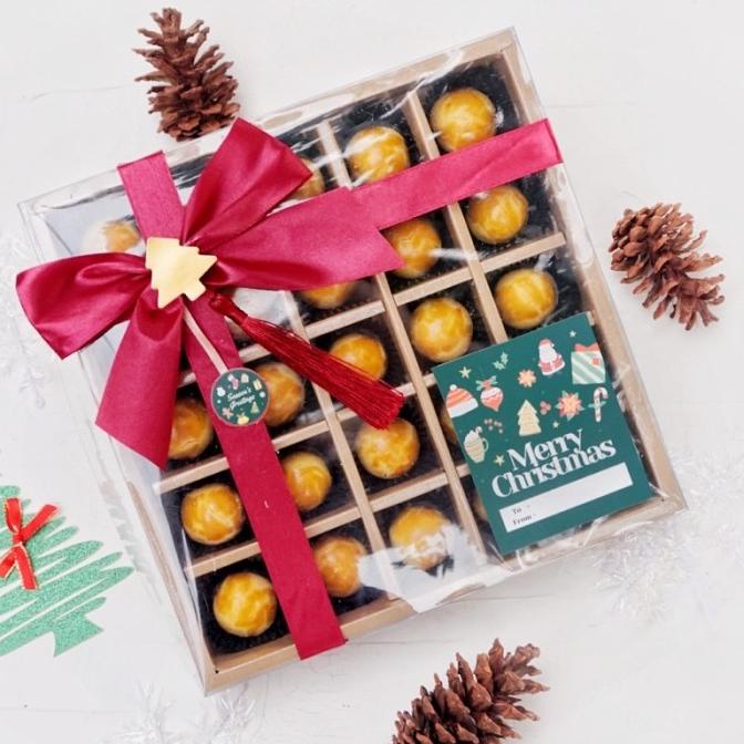 NASTAR BOX PREMIUM (25pc nastar nanas) NATAL XMAS CHRISTMAS