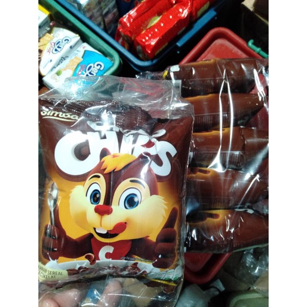 

sereal choco chips isi 5 bungkus