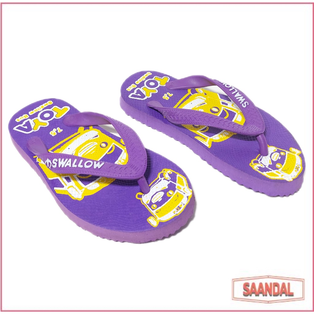 Grosir-Sandal Jepit Anak Swallow Toya (ISI 6 SANDAL)