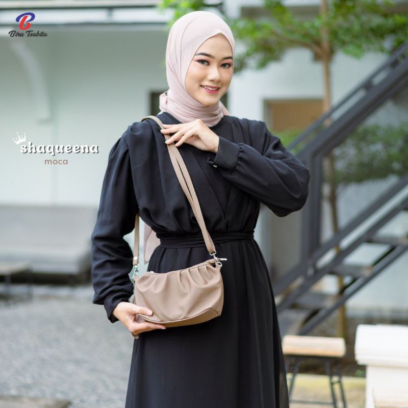 Shaqueena Bag By Biru Tsabita Tas Slempang Wanita Chocoly Anti Air