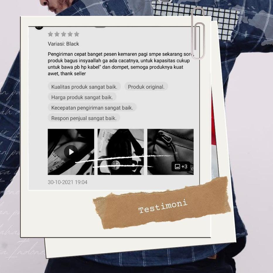 PRODUK KEREN CHORAL waistbag Rex 2.0 | Tas Pinggang pria ORIGINAL | waistbag WATER RESISTANT | TAS P