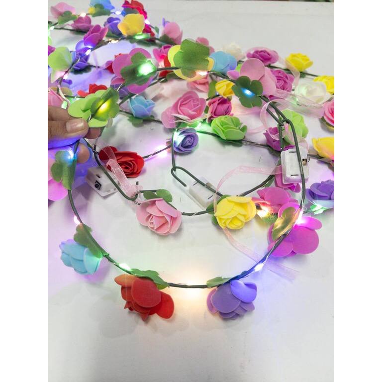 BANDO FLOWER CROWN / BANDO MAHKOTA BUNGA LINGKAR / BANDO BUNGA LINGKAR / FLOWERCROWN / BANDO CANTIK MURAH