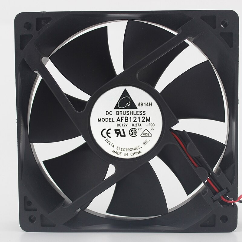 FAN 12CM DELTA AFB1212M DC.12V 0.27A | 3 PIN | ORI